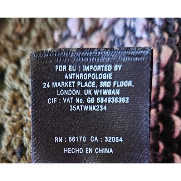 Anthropologie Multicolor Open-Front Cardigan - Picture 9 of 10